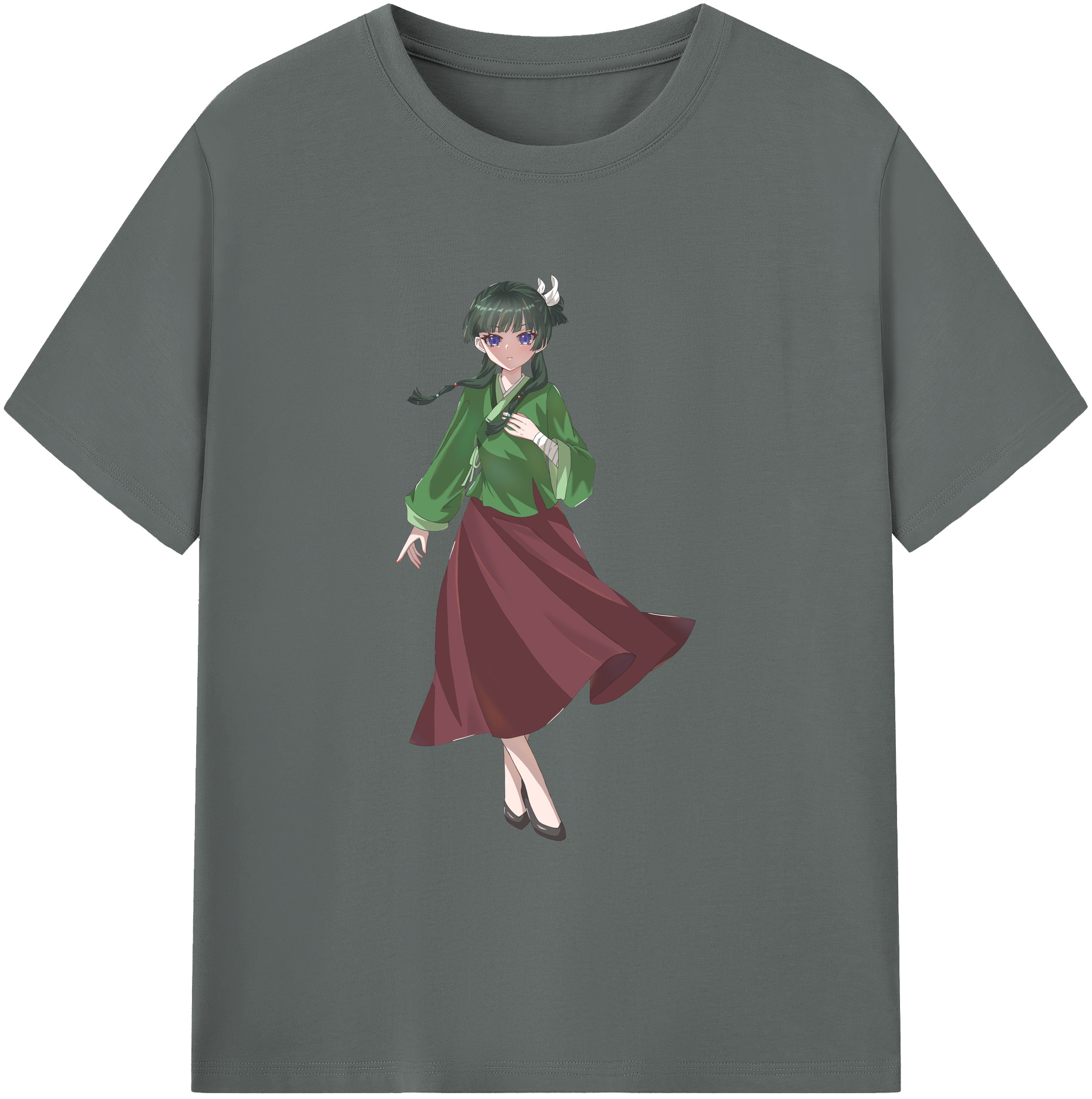 （画像用） 薬屋のひとりごと The Apothecary Diaries 綿100％ メンズ半袖Tシャツ｜肌触りやわらか＆通気性